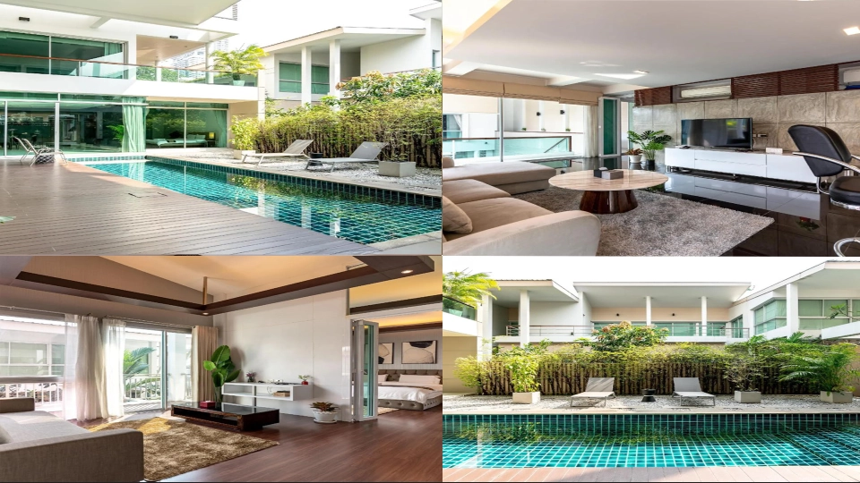 방콕 풀빌라 방콕 센트럴 4 베드 풀 빌라 (Bangkok central 4 bed pool villa)